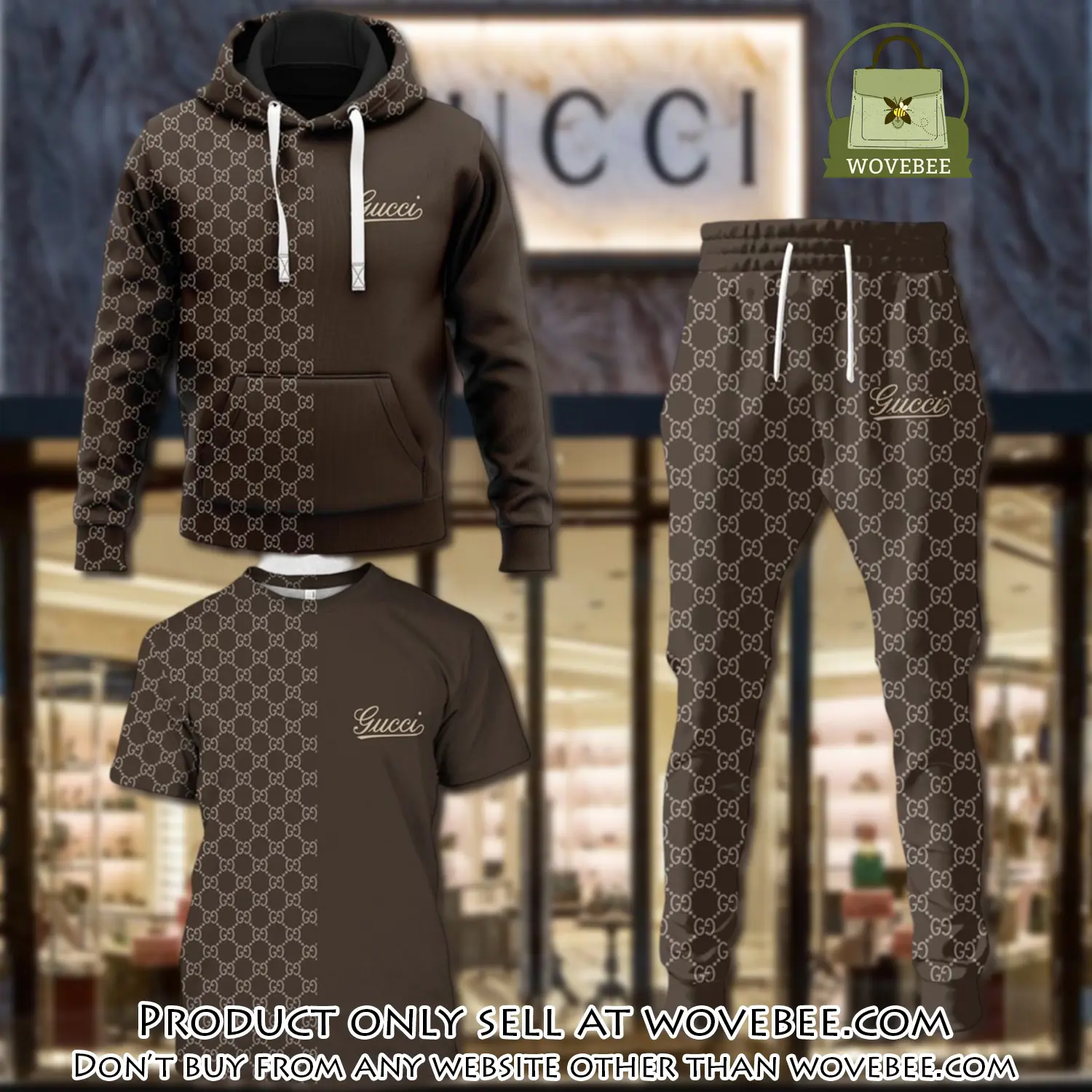 Gucci luxury brand combo tshirt hoodie long pants set trending 24 outfit sport lcs1032 wvb5848182
